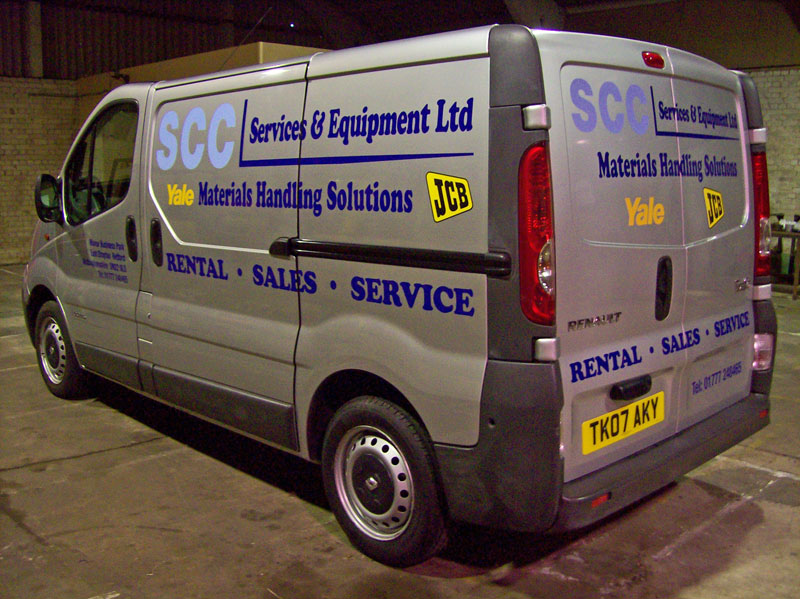 Click here to view more images of SCC vehicle graphics